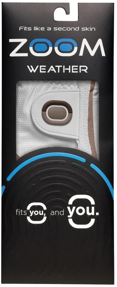 Zoom Zoom Weather gant de golf femme, blanc/beige