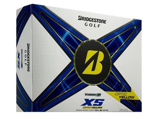 Bridgestone Tour B XS balles de golf, jaunes