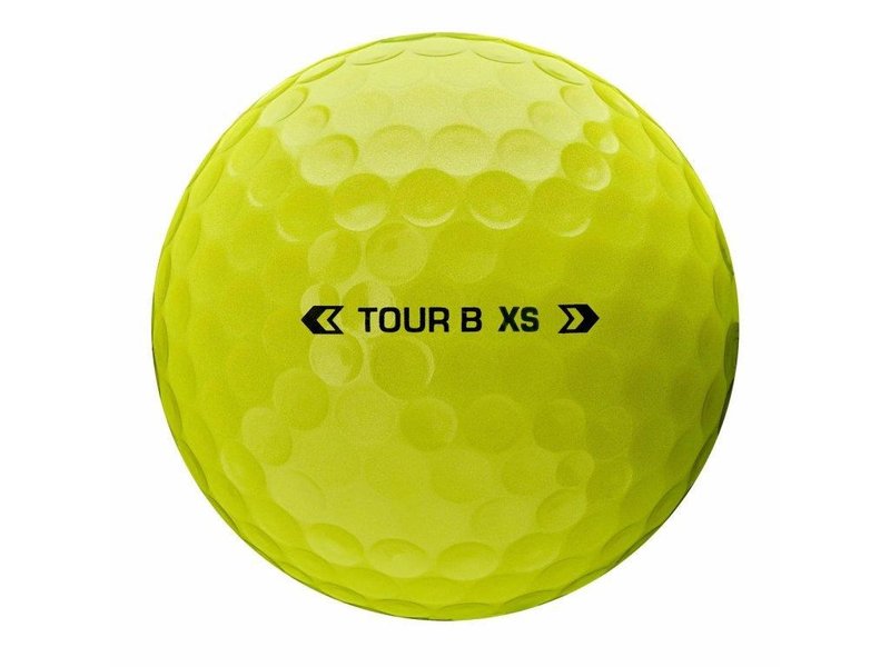 Bridgestone Tour B XS balles de golf, jaunes
