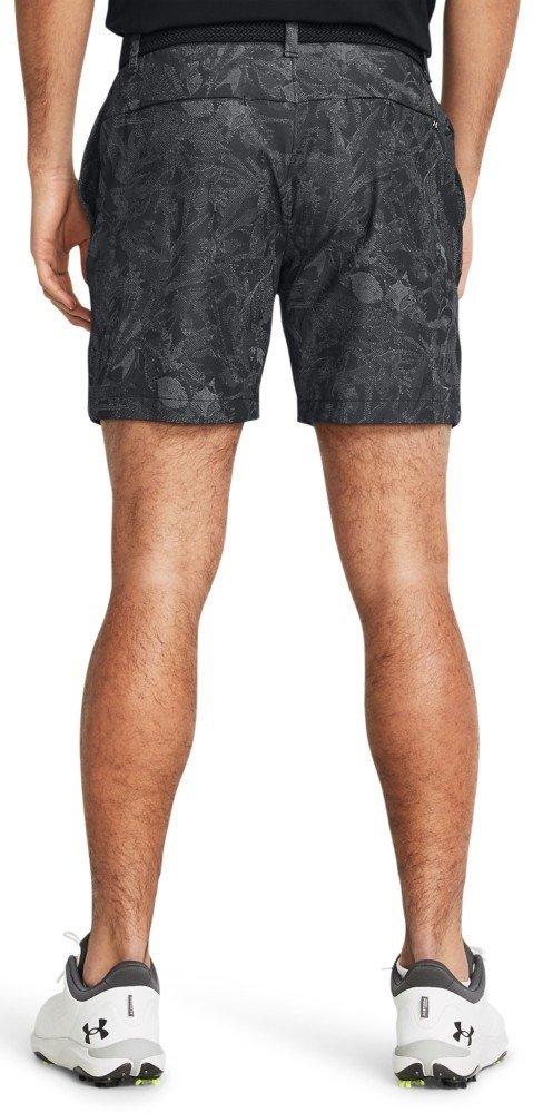 Under Armour Iso-Chill Printed 7 short homme, black/halo gray