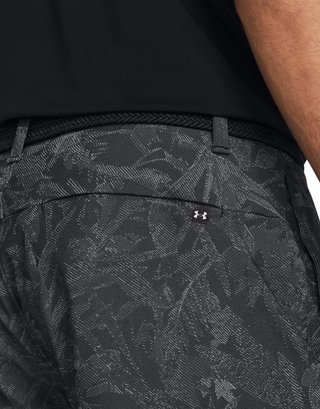 Under Armour Iso-Chill Printed 7 short homme, black/halo gray