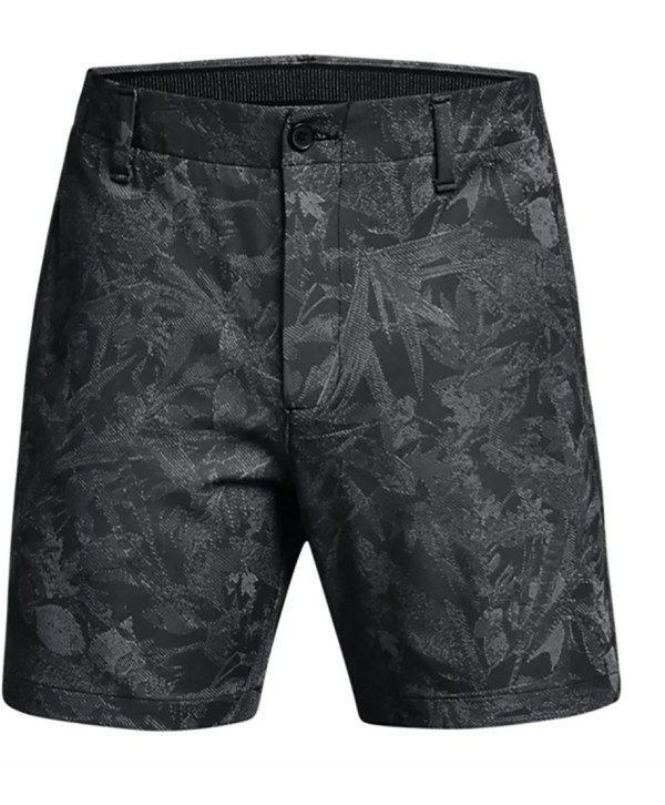 Under Armour Iso-Chill Printed 7 short homme, black/halo gray