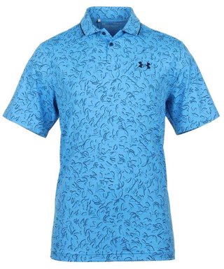 Under Armour Iso-Chill Verge polo homme, viral blue/midnight navy/photon blue
