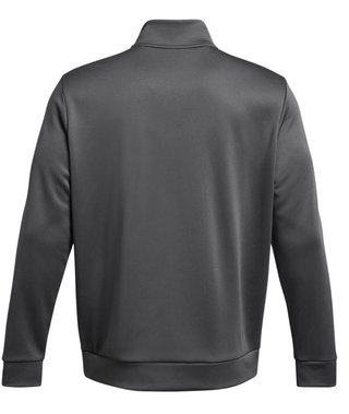 Under Armour Fleece 1/4 Zip sweat homme, castlerock/black