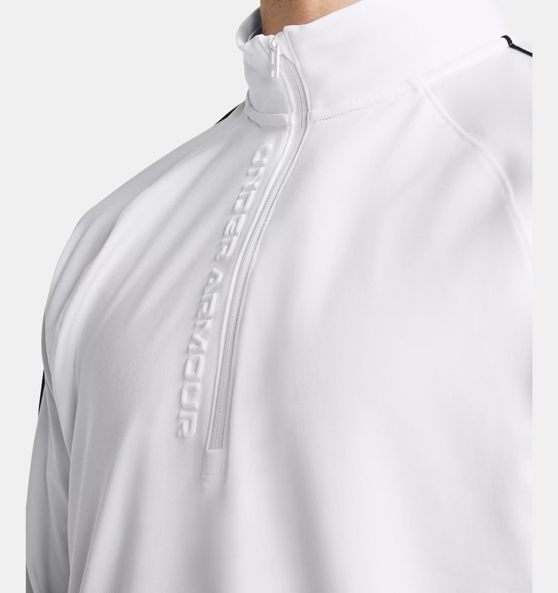 Under Armour Storm Midlayer 1/2 Zip sweat homme, blanc/midnight navy