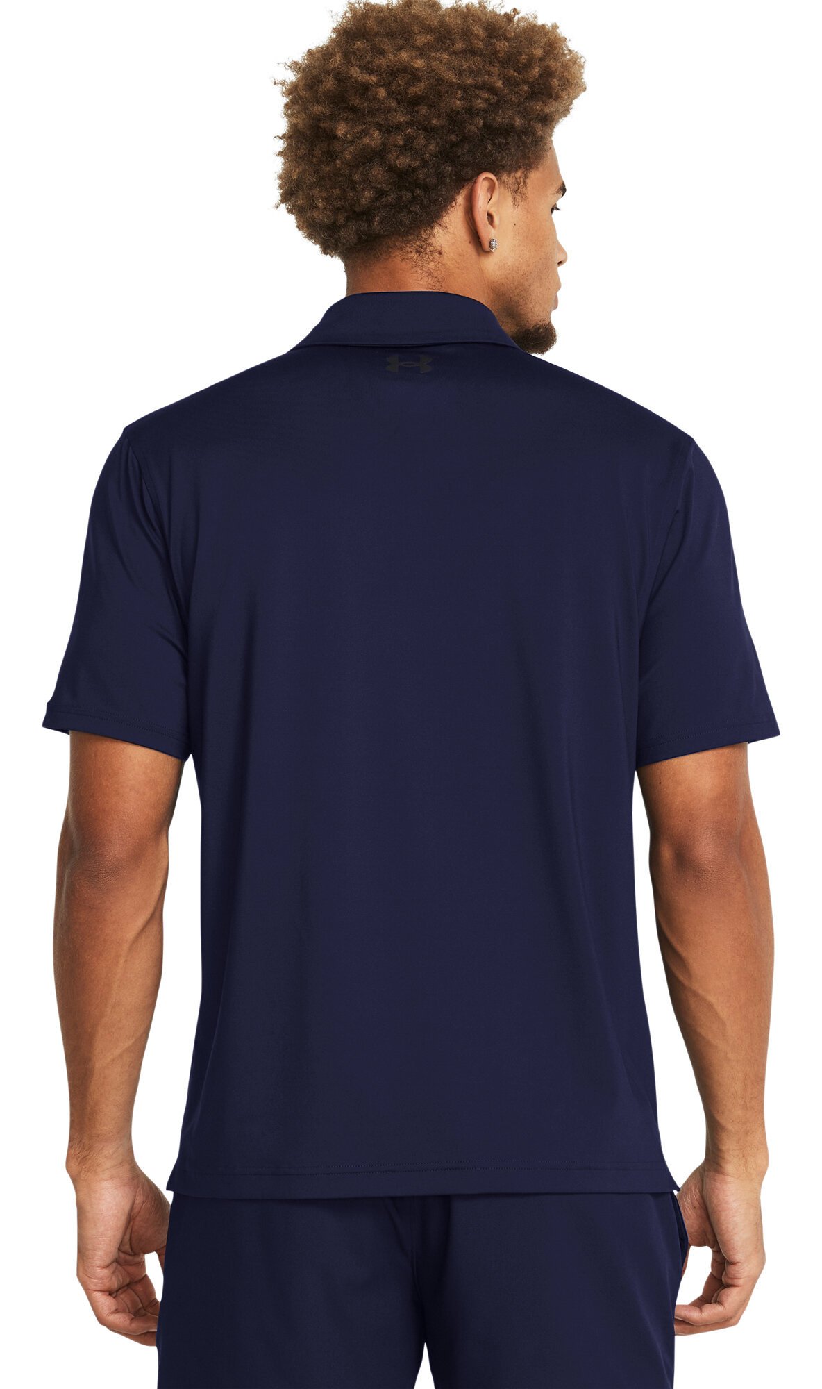 Under Armour T2G polo homme, midnight navy/pitch gray