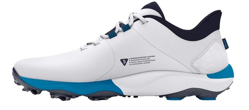 Under Armour Drive Pro chaussures de golf homme, blanches