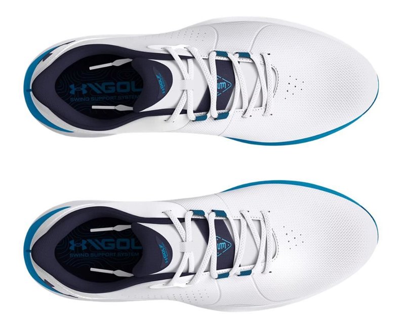 Under Armour Drive Pro chaussures de golf homme, blanches