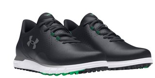 Under Armour Drive Fade SL chaussures de golf homme, noir/gris titan