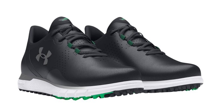 Under Armour Drive Fade SL chaussures de golf homme, noir/gris titan