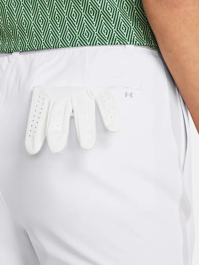 Under Armour Drive pantalon femme, blanc/halo gray