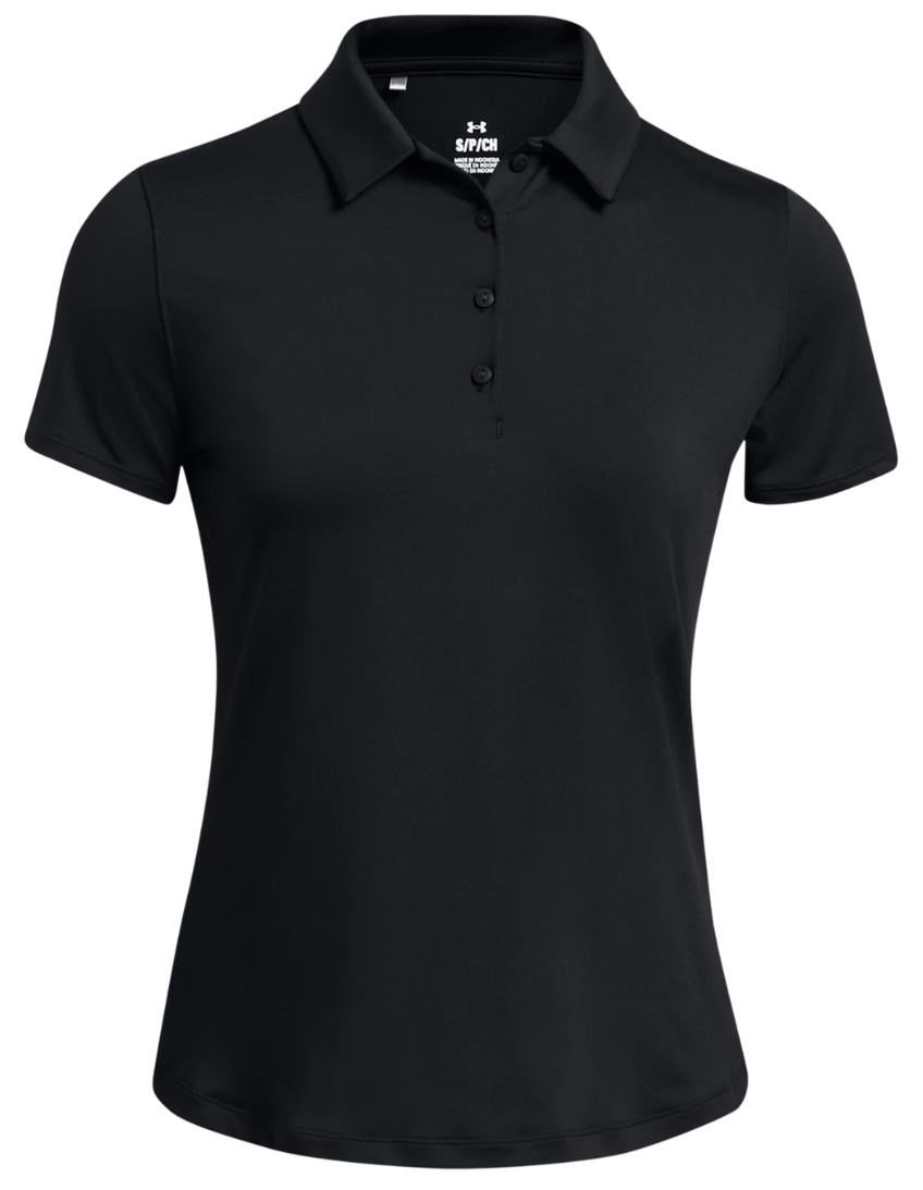 Under Armour Playoff polo femme, noir