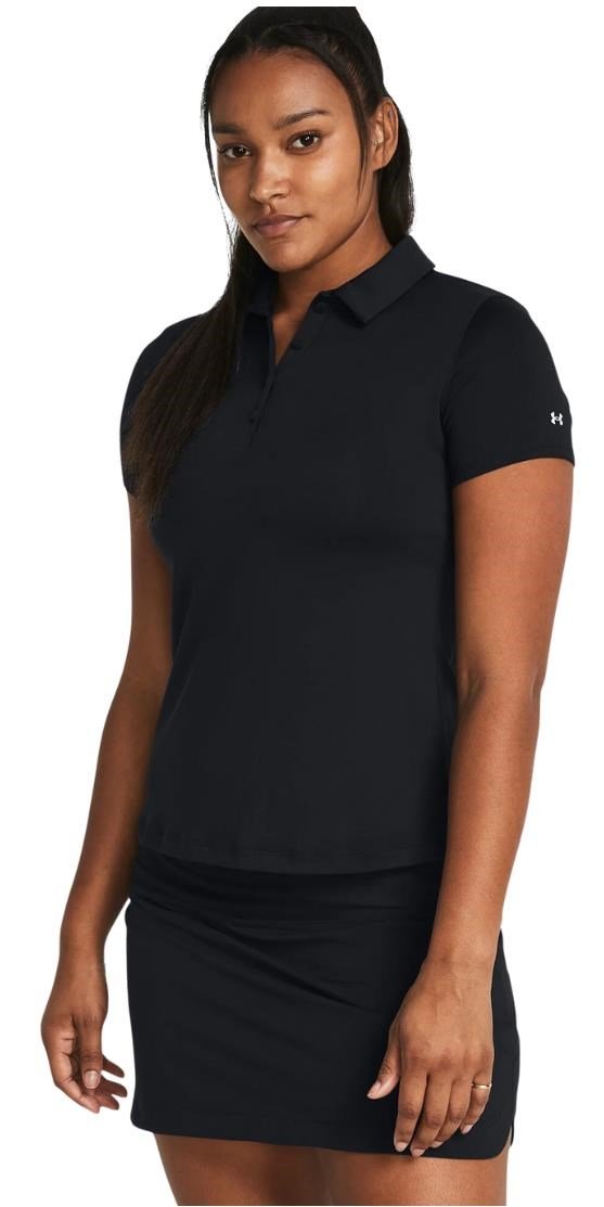 Under Armour Playoff polo femme, noir