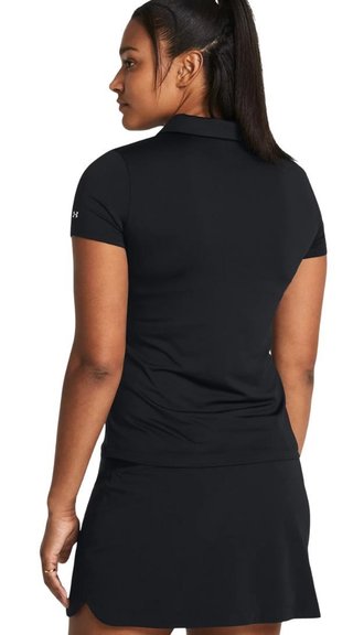 Under Armour Playoff polo femme, noir