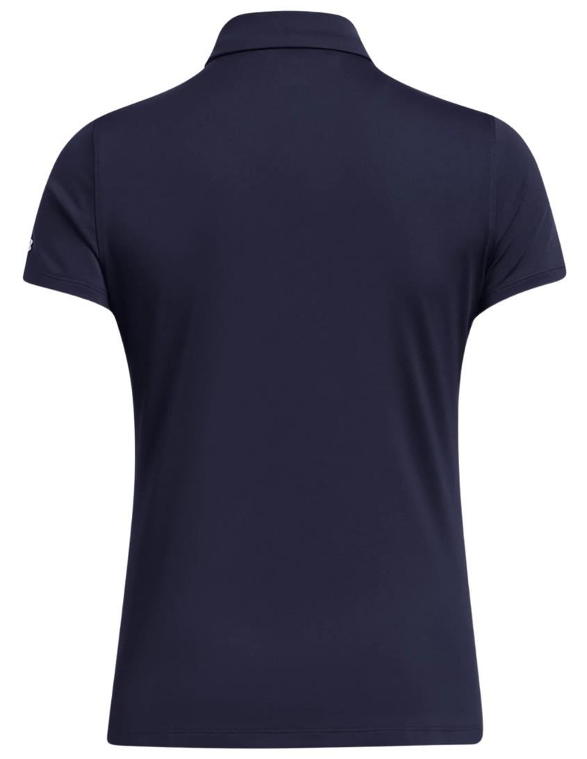 Under Armour Playoff polo femme, midnight navy/halo grey