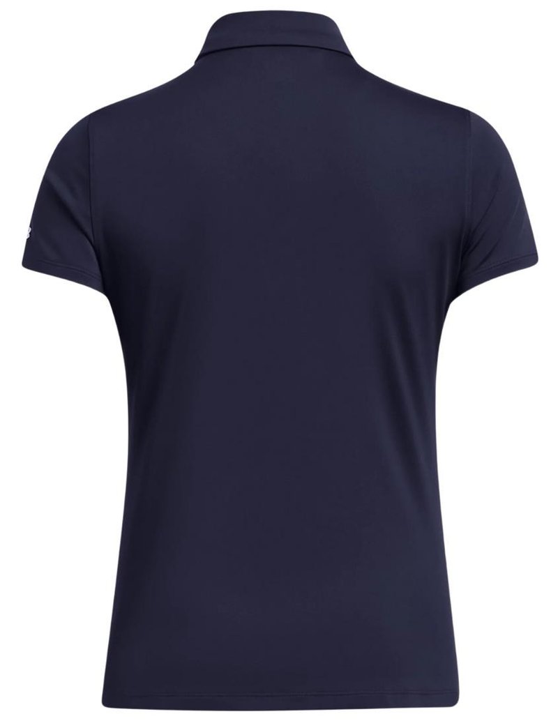 Under Armour Playoff polo femme, midnight navy/halo grey