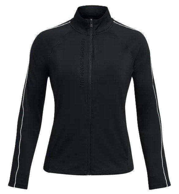 Under Armour Storm femmes midlayer full zip, noir/blanc
