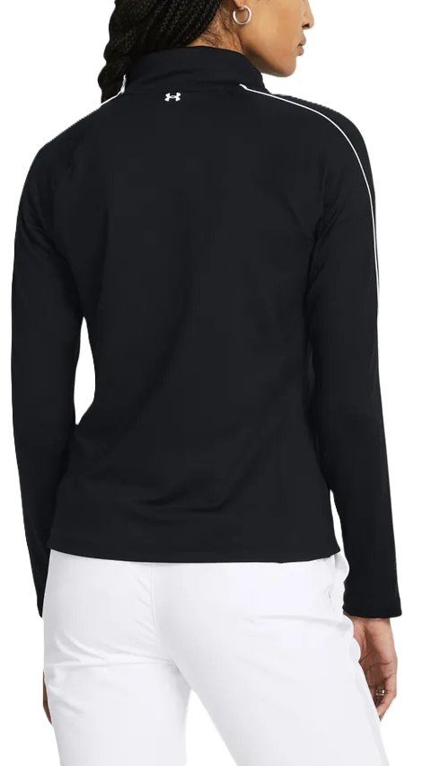 Under Armour Storm femmes midlayer full zip, noir/blanc