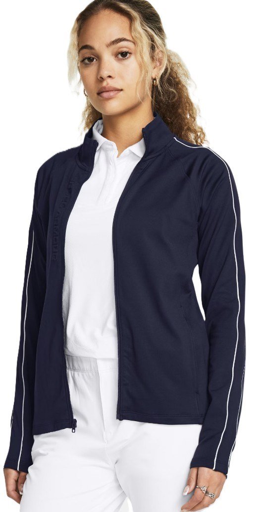 Under Armour Storm midlayer full zip femme, midnight navy/white