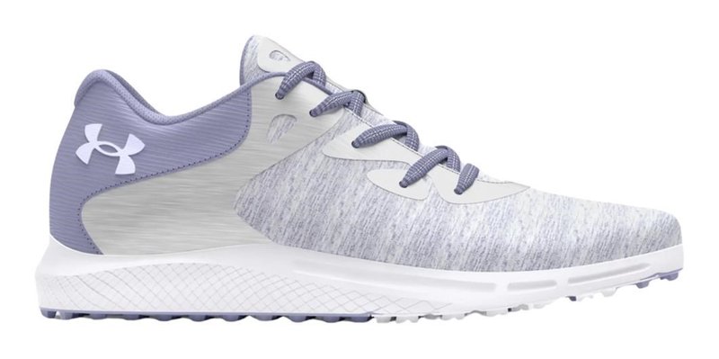Under Armour Charged Breathe 2 Knit SL chaussures de golf femme, blanches