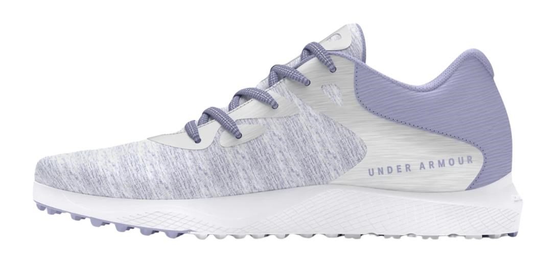 Under Armour Charged Breathe 2 Knit SL chaussures de golf femme, blanches