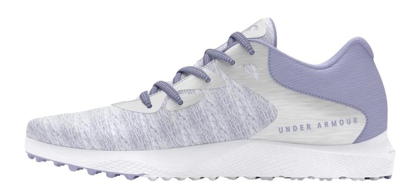 Under Armour Charged Breathe 2 Knit SL chaussures de golf femme, blanches