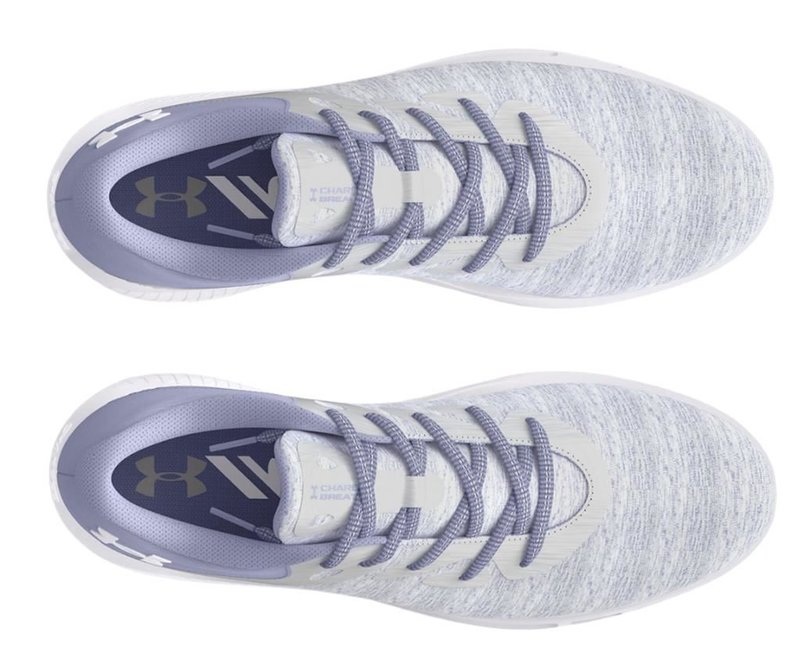 Under Armour Charged Breathe 2 Knit SL chaussures de golf femme, blanches