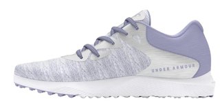 Under Armour Charged Breathe 2 Knit SL chaussures de golf femme, blanches