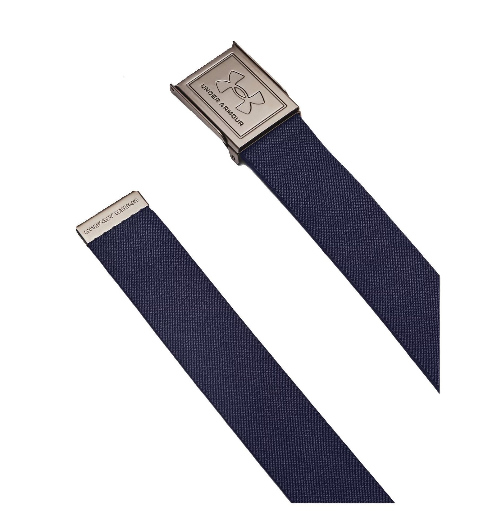Under Armour Stretch Webbing ceinture homme, midnight navy/khaki base/castlerock