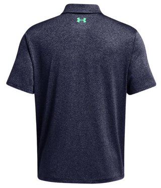 Under Armour Playoff 3.0 Stripe polo homme, midnight navy/vapor green