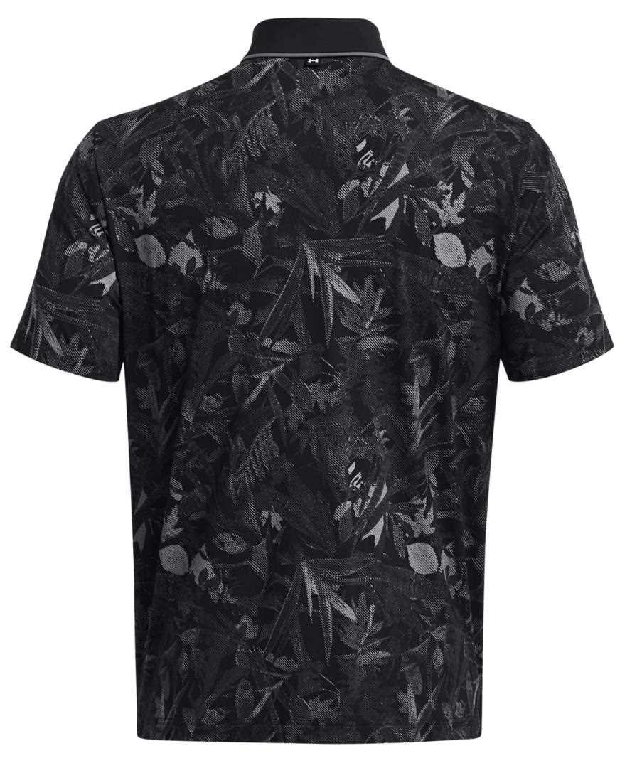 Under Armour Iso-Chill Edge polo homme, noir/gris foncé