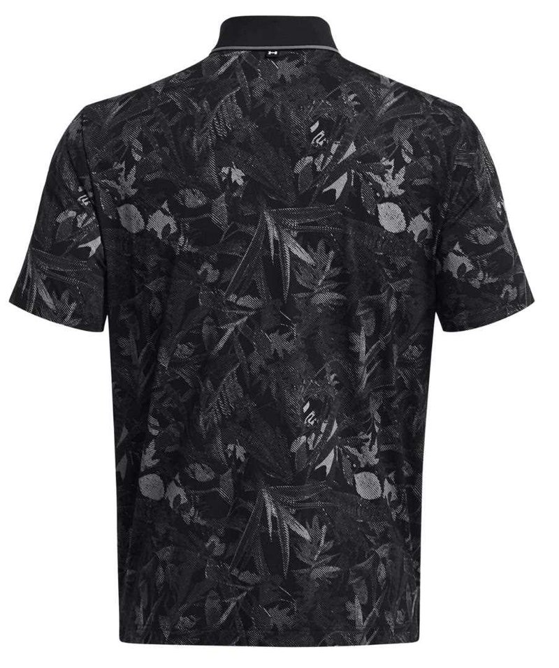 Under Armour Iso-Chill Edge polo homme, noir/gris foncé