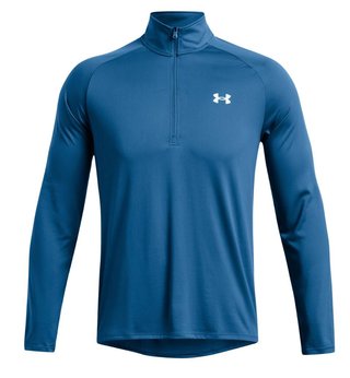 Under Armour Tech 2.0 1/2 Zip t-shirt manches longues homme, photon blue/white