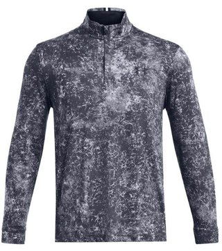 Under Armour Playoff Printed 1/4 Zip sweat homme, downpour gray/midnight navy