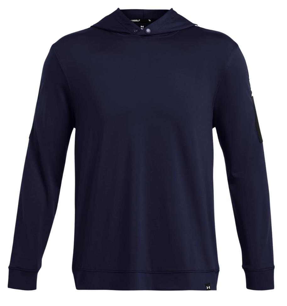 Under Armour Playoff hoodie homme, midnight navy/black/white