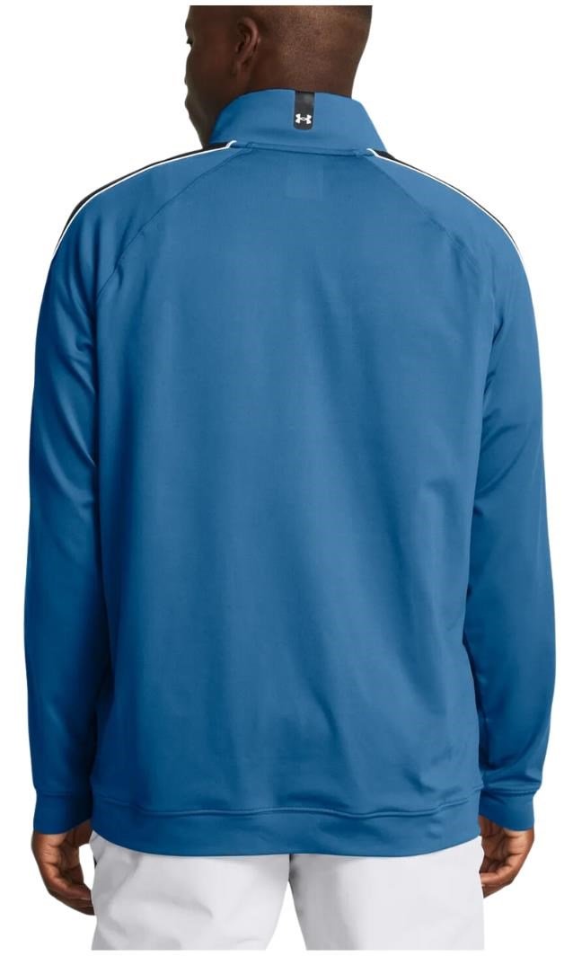 Under Armour Storm Midlayer 1/2 Zip sweat homme, photon blue/midnight navy/white