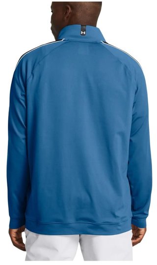 Under Armour Storm Midlayer 1/2 Zip sweat homme, photon blue/midnight navy/white