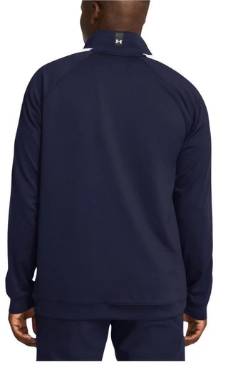 Under Armour Storm Midlayer 1/2 Zip sweat homme, midnight navy/matrix green/white