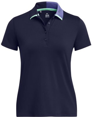Under Armour Playoff Pitch polo femme, midnight navy/starlight