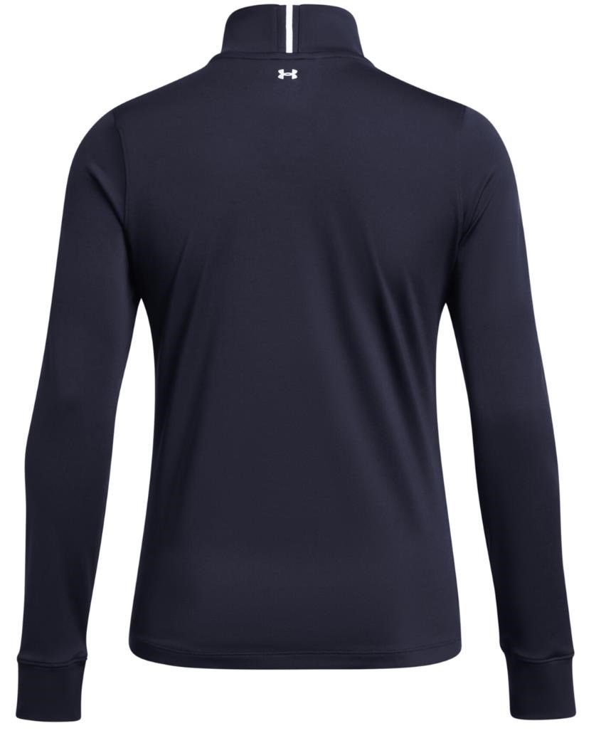 Under Armour Playoff 1/4 Zip sweat-shirt femme, midnight navy/white