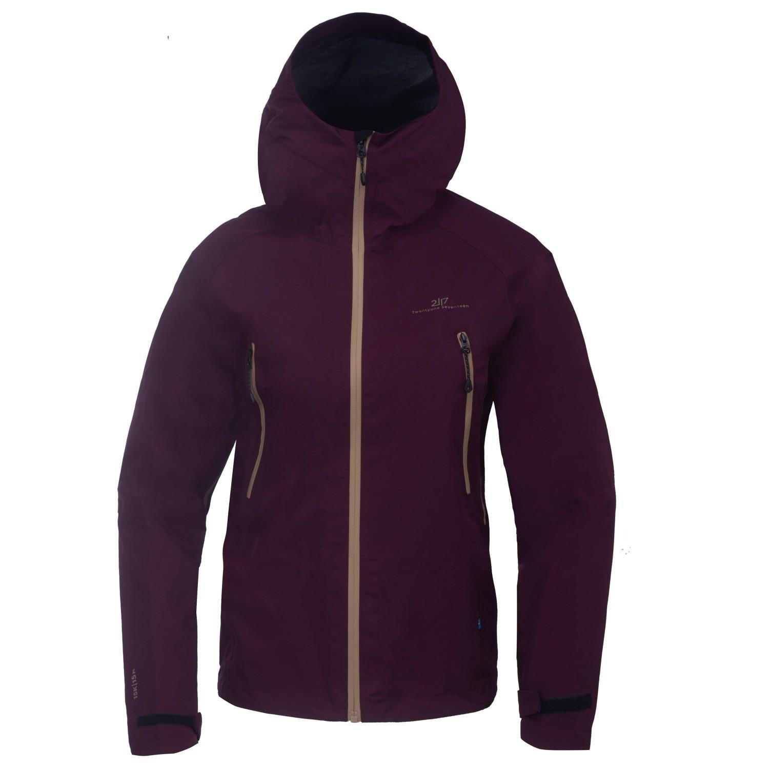 2117 of Sweden Skogmo 3L veste femme, dark plum