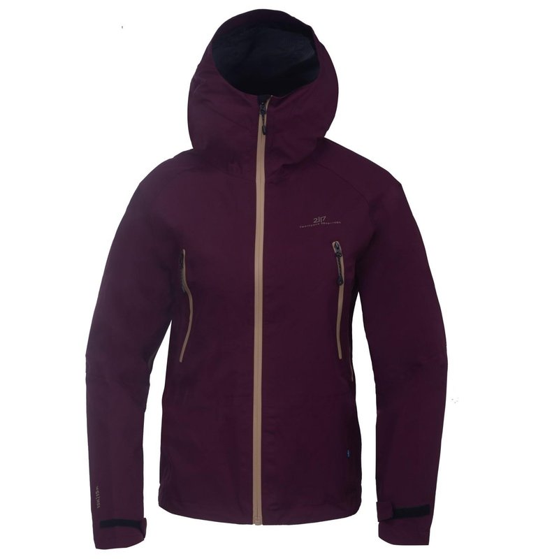 2117 of Sweden Skogmo 3L veste femme, dark plum