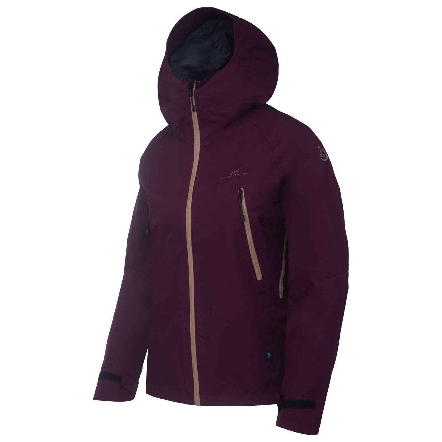 2117 of Sweden Skogmo 3L veste femme, dark plum