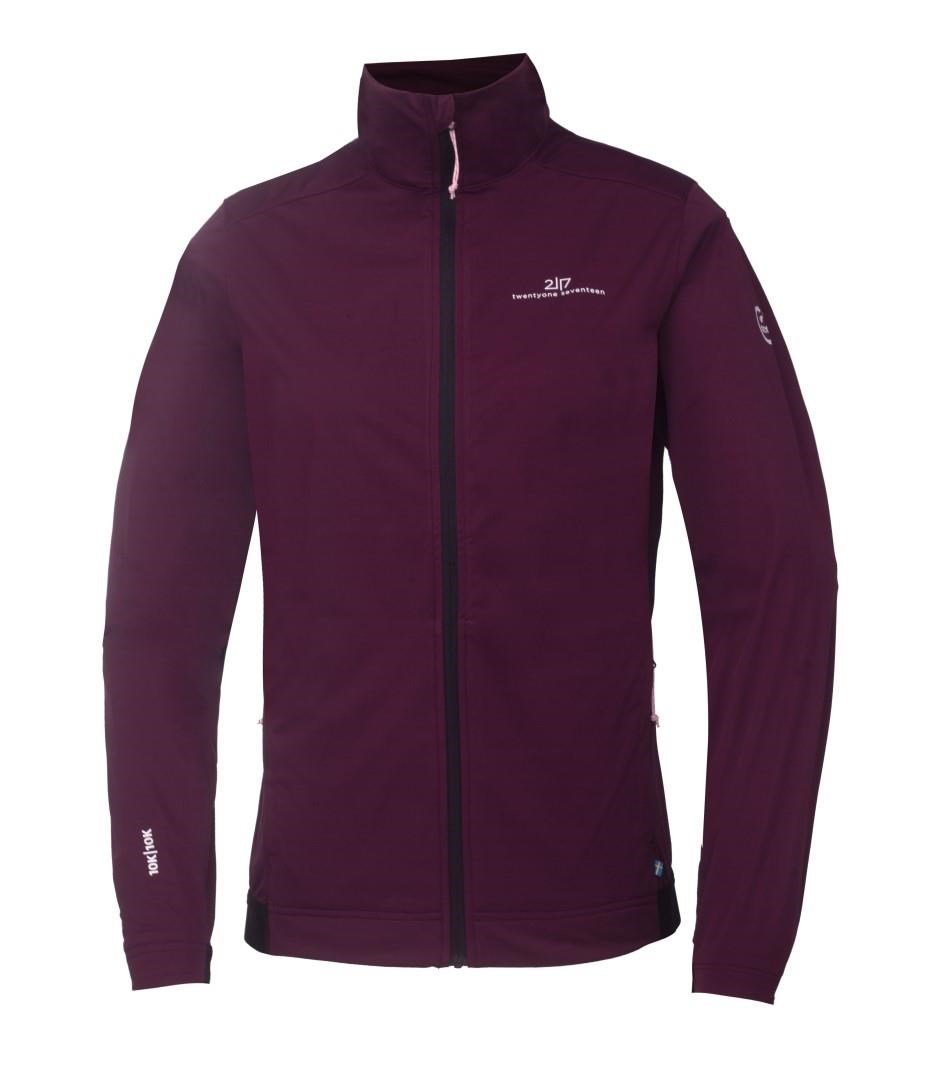2117 of Sweden Torsvi veste hybride femme, dark plum