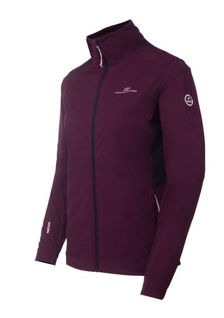 2117 of Sweden Torsvi veste hybride femme, dark plum