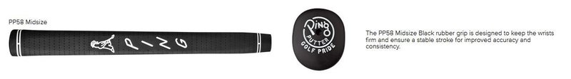 PING 2024 Fetch putter, acier