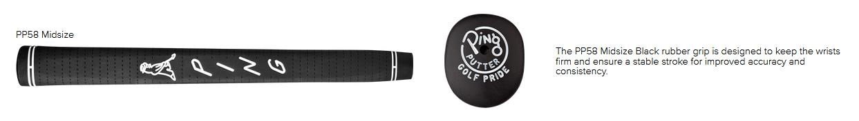 PING 2024 Ketsch G putter, acier