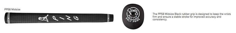 PING 2024 Ketsch G putter, acier