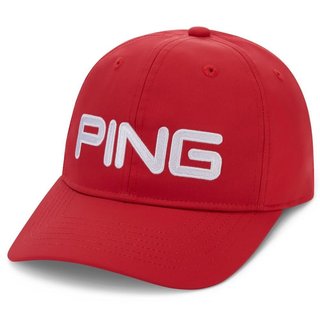 PING Unstructured casquette homme, rouge tomate