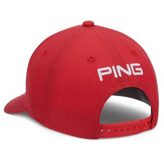 PING Unstructured casquette homme, rouge tomate